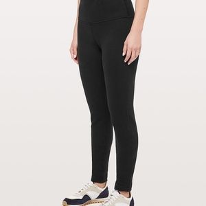 lululemon Wunder Lounge Pant Black (Long Leggings)